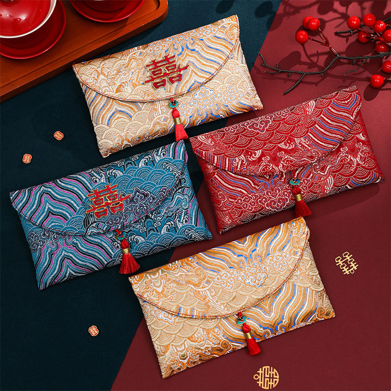 2 قطعة نسيج التطريز الديباج ال - مراجعة Embroidery Bag وسعره
