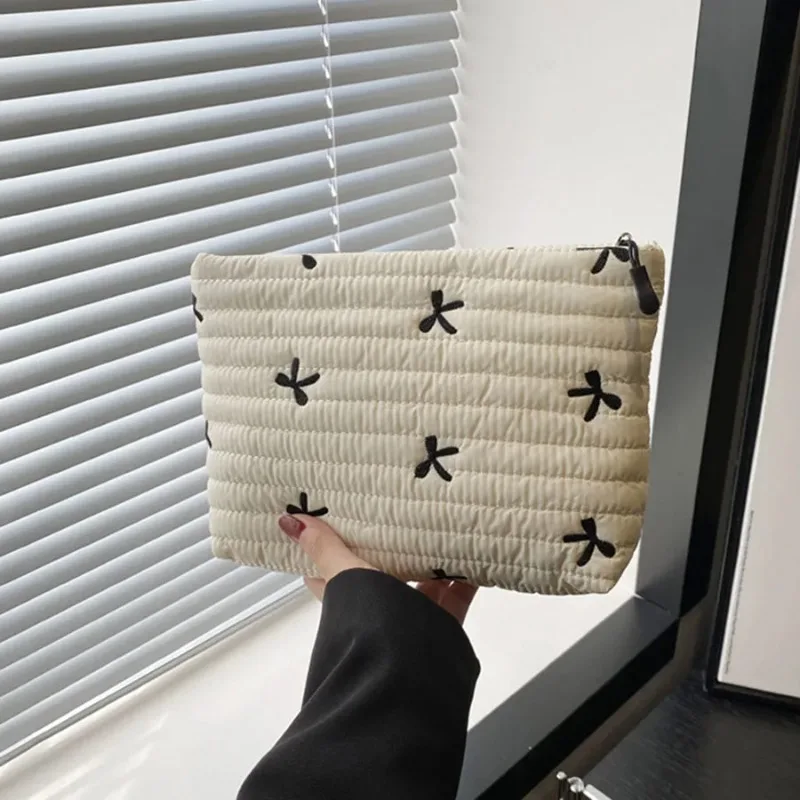 حقيبة مكياج لطيفة بسحاب، حقيبة - مراجعة Embroidery Bag وسعره