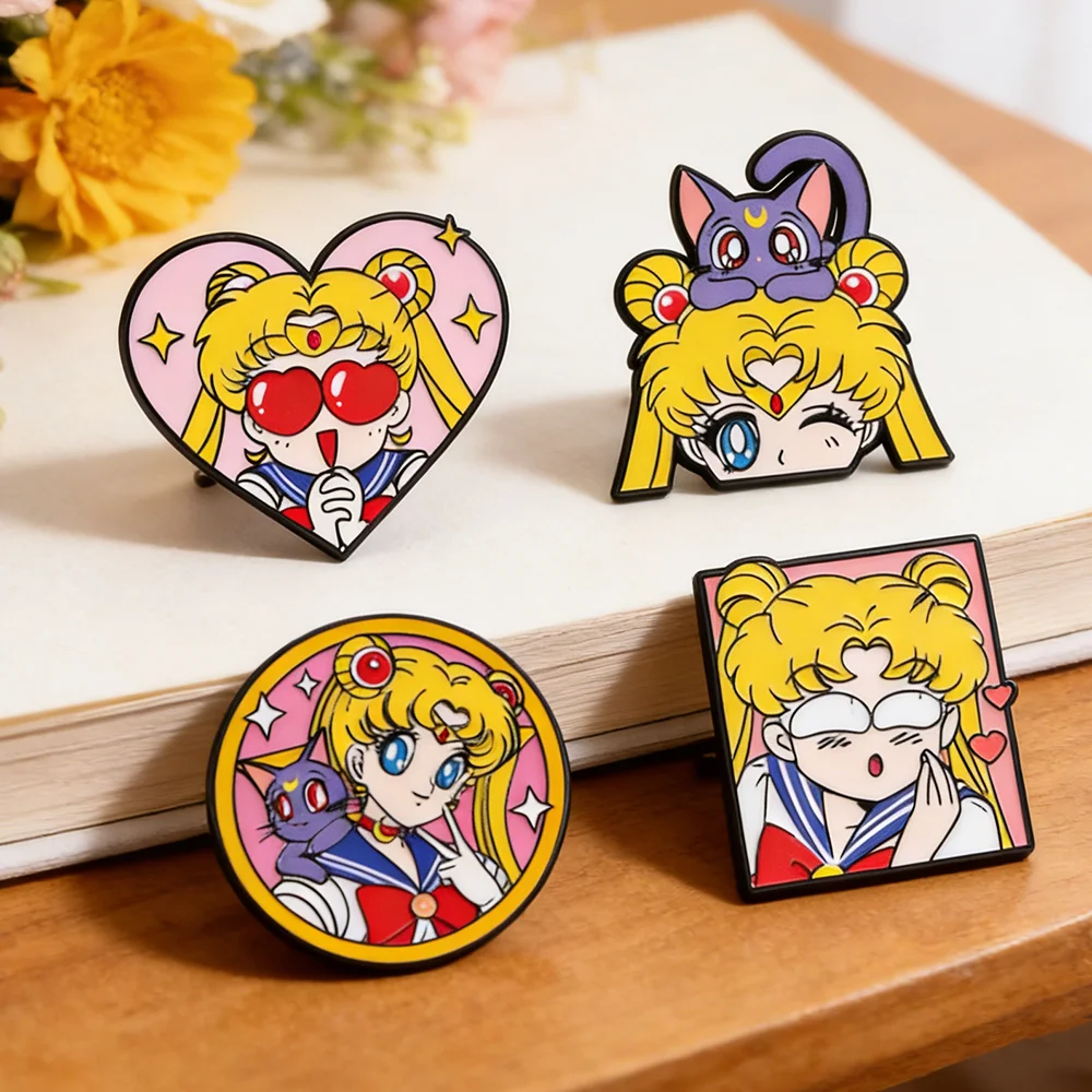 4 قطع من دبابيس المينا على شكل - مراجعة Embroidery Reddit وسعره